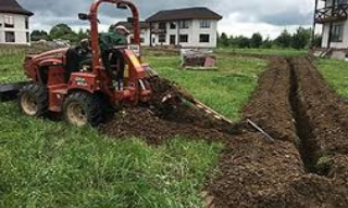Копка траншей для водопровода в Балаково: цена за метр от 940 руб.